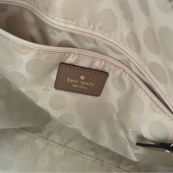 Kate Spade beige leather Charlotte street satchel - Picture 9 of 10